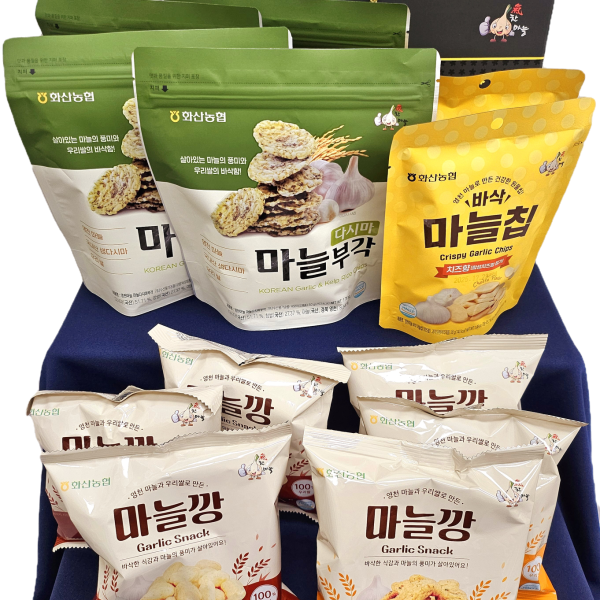 기찬마늘 스낵 선물세트